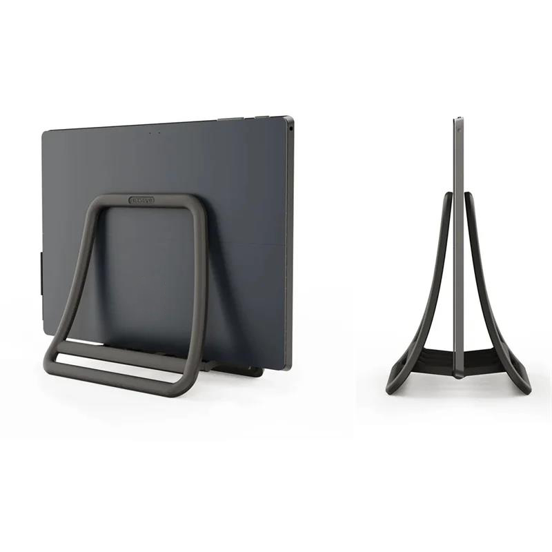Laptop Stand Portable - Universal Vertical Laptop Stand Foldable Tablet