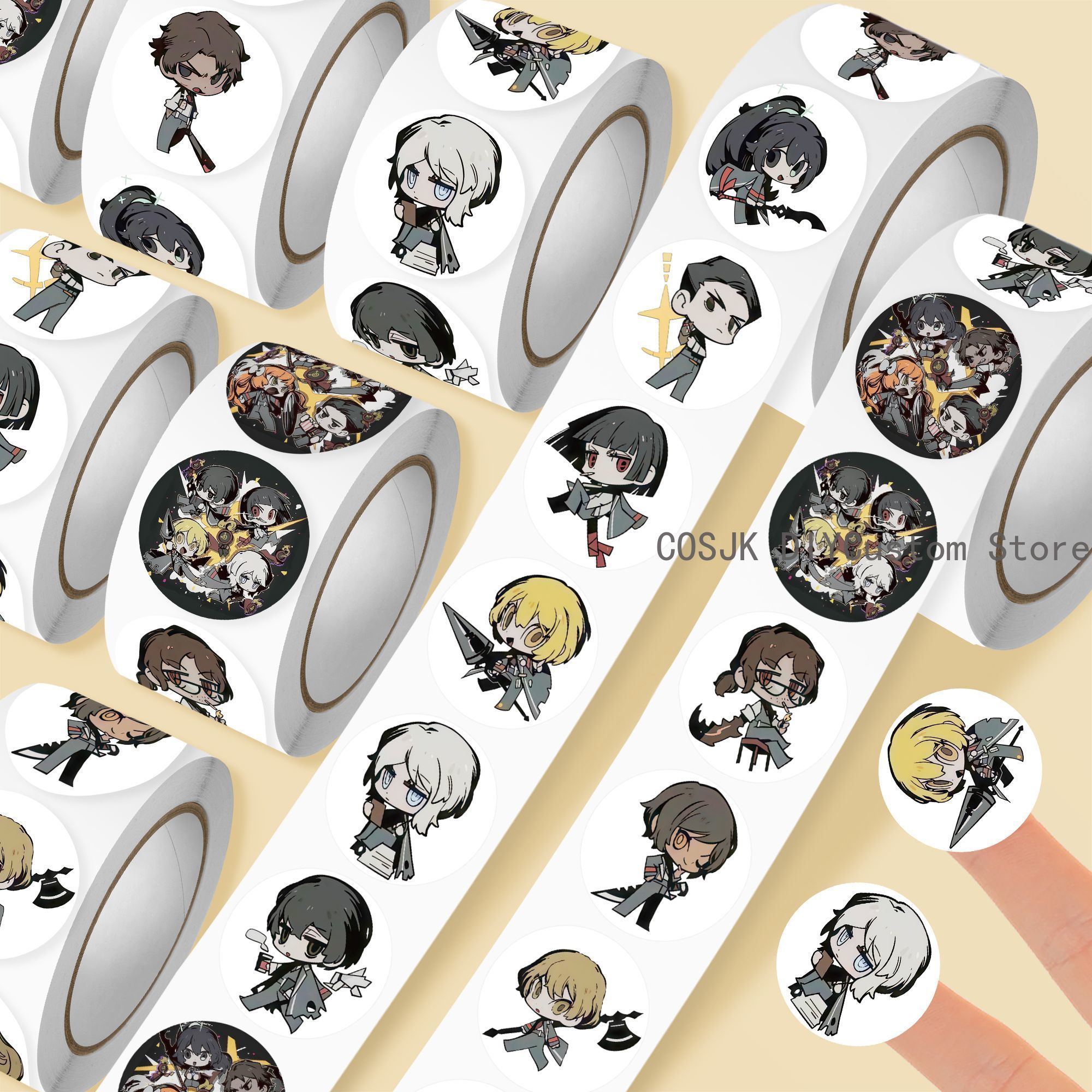 Laptop Accessories For Gift - 500Pc/Roll Anime Limbus Company Yi Sang