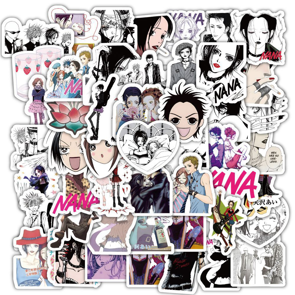 Laptop Accessories For Gift - 60PCS Anime NANA Stickers Cool Graffiti
