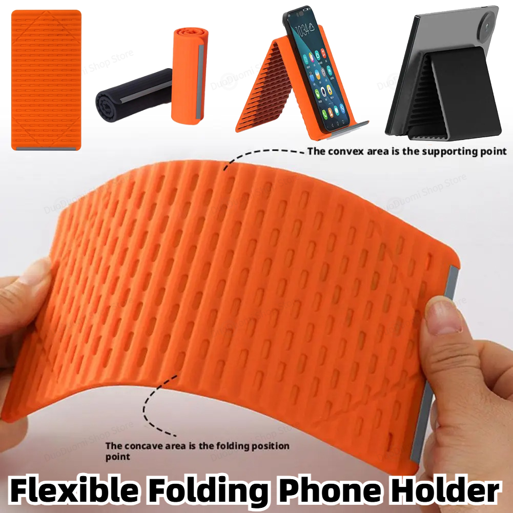 Laptop Stand Portable - Flexible Folding Phone Holder Creative Foldable