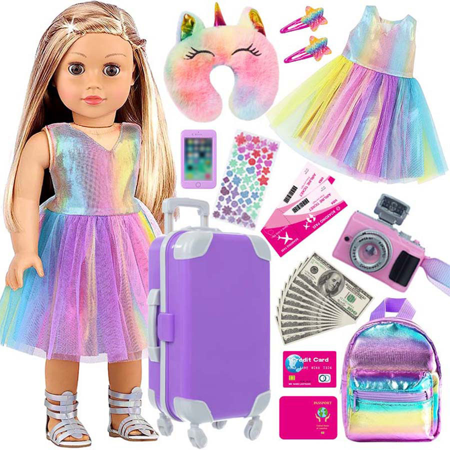 18inch Doll Clothes and Access - Laptop Accessories For Girls avaliação e preço