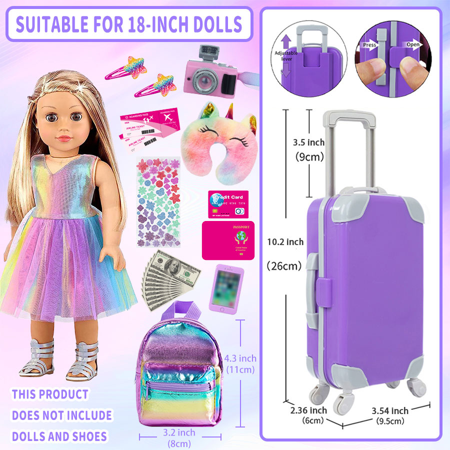 18inch Doll Clothes and Access - Laptop Accessories For Girls avaliação e preço