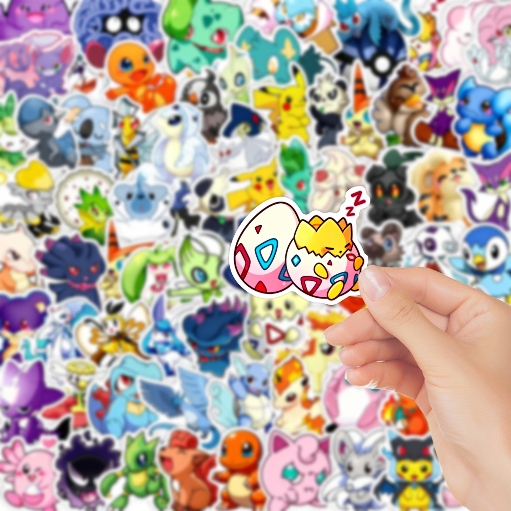 100/200pcs Pokemon Anime Stick - Laptop Accessories For Gift avaliação e preço