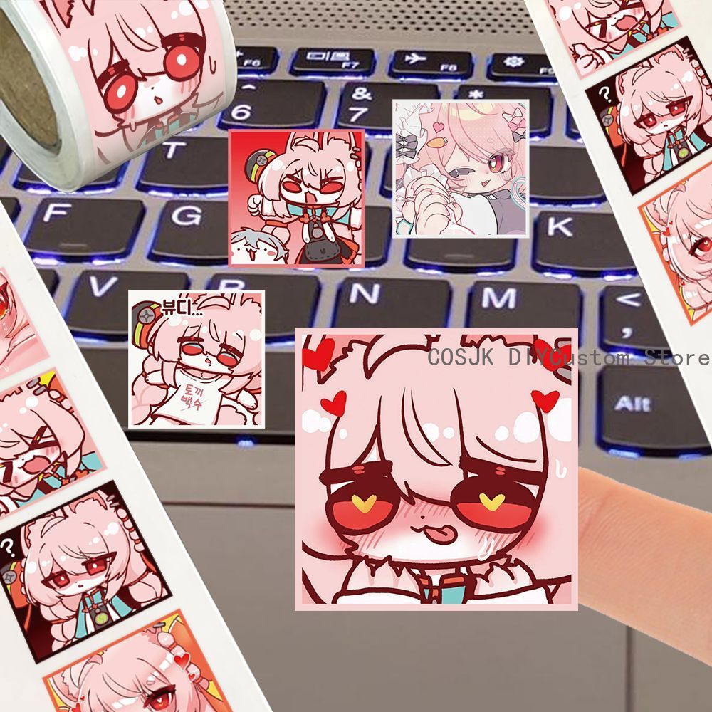 500Pc/Roll Anime Zenless Zone  - Laptop Accessories For Gift avaliação e preço