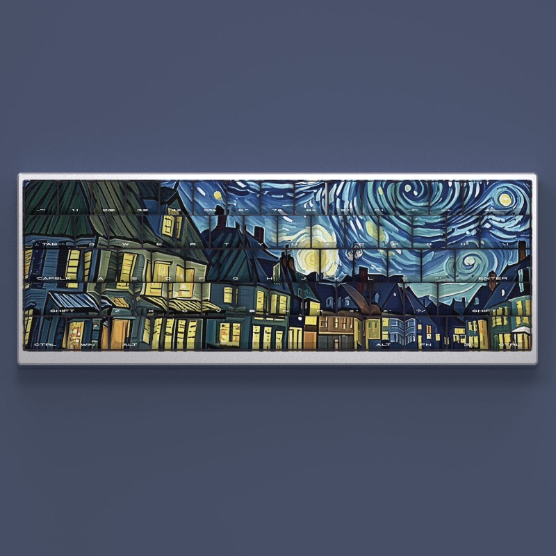 Van Gogh Starry Sky Theme Keyc - Laptop Accessories For Gift avaliação e preço