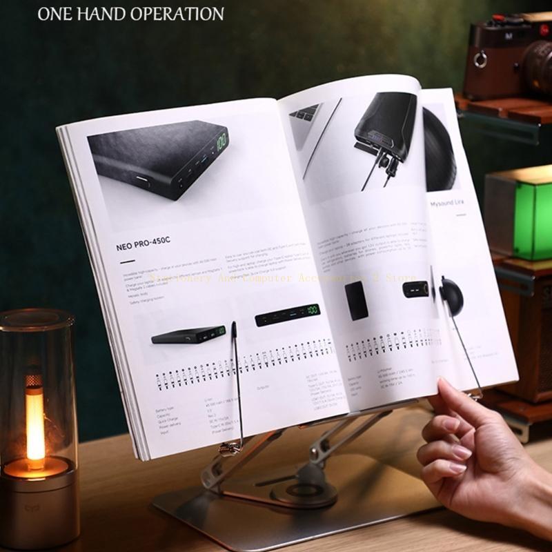 Adjustable Reading Stand Alumi - Laptop Stand Portable avaliação e preço