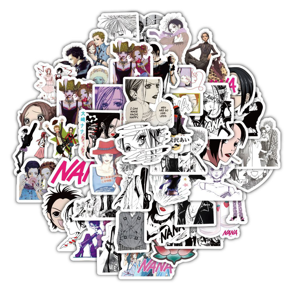 60PCS Anime NANA Stickers Cool - Laptop Accessories For Gift avaliação e preço