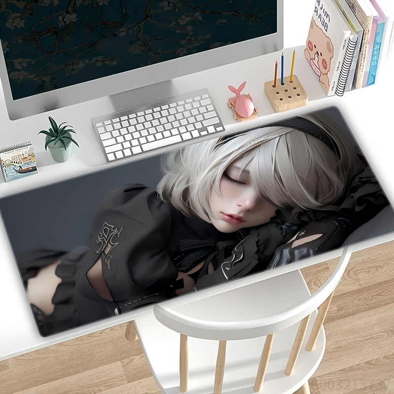 Short Hair Anime Girl Theme Mo - Laptop Accessories For Girls avaliação e preço