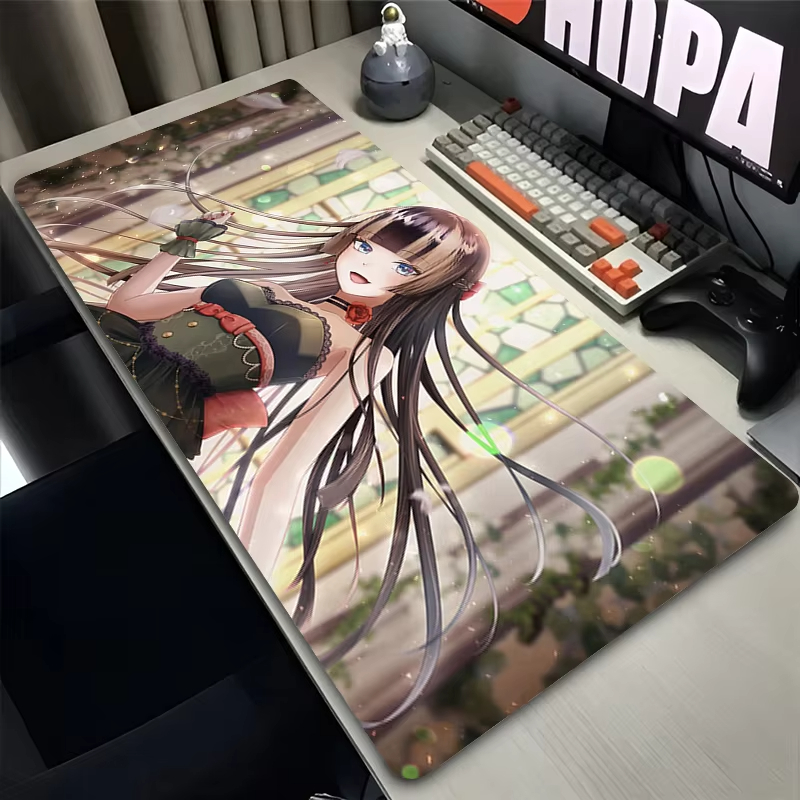 Large Mouse Pad Anime Girl, No - Laptop Accessories For Girls avaliação e preço