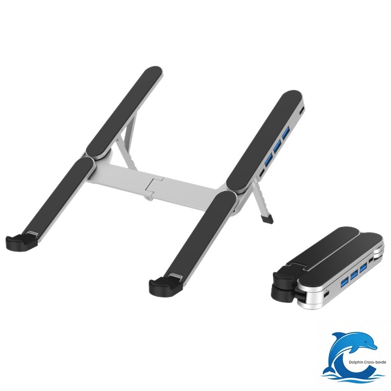 Suitable for 3.0 USB HUB alumi - Laptop Stand Portable avaliação e preço