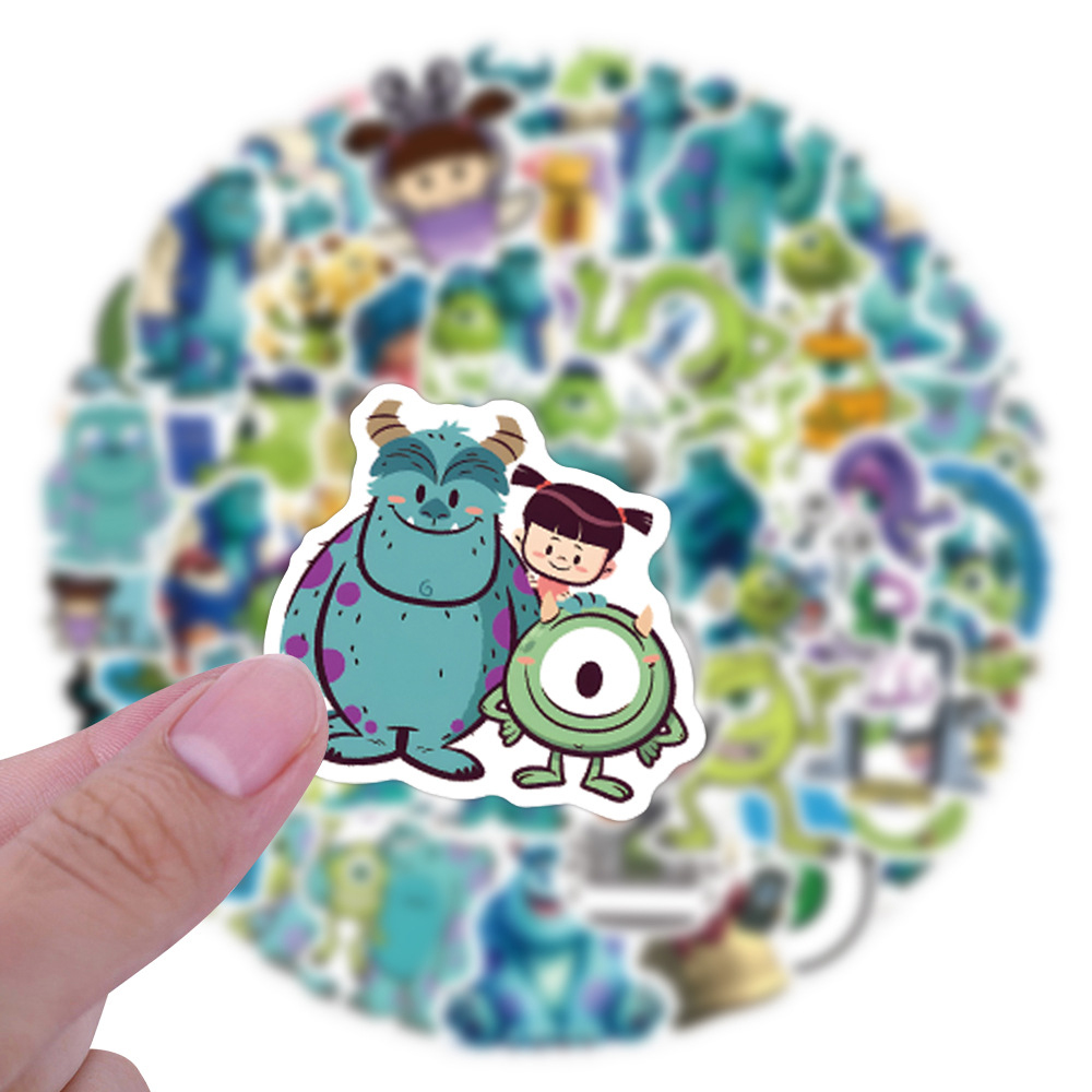 60pcs Disney Funny Anime Monst - Laptop Accessories For Gift avaliação e preço
