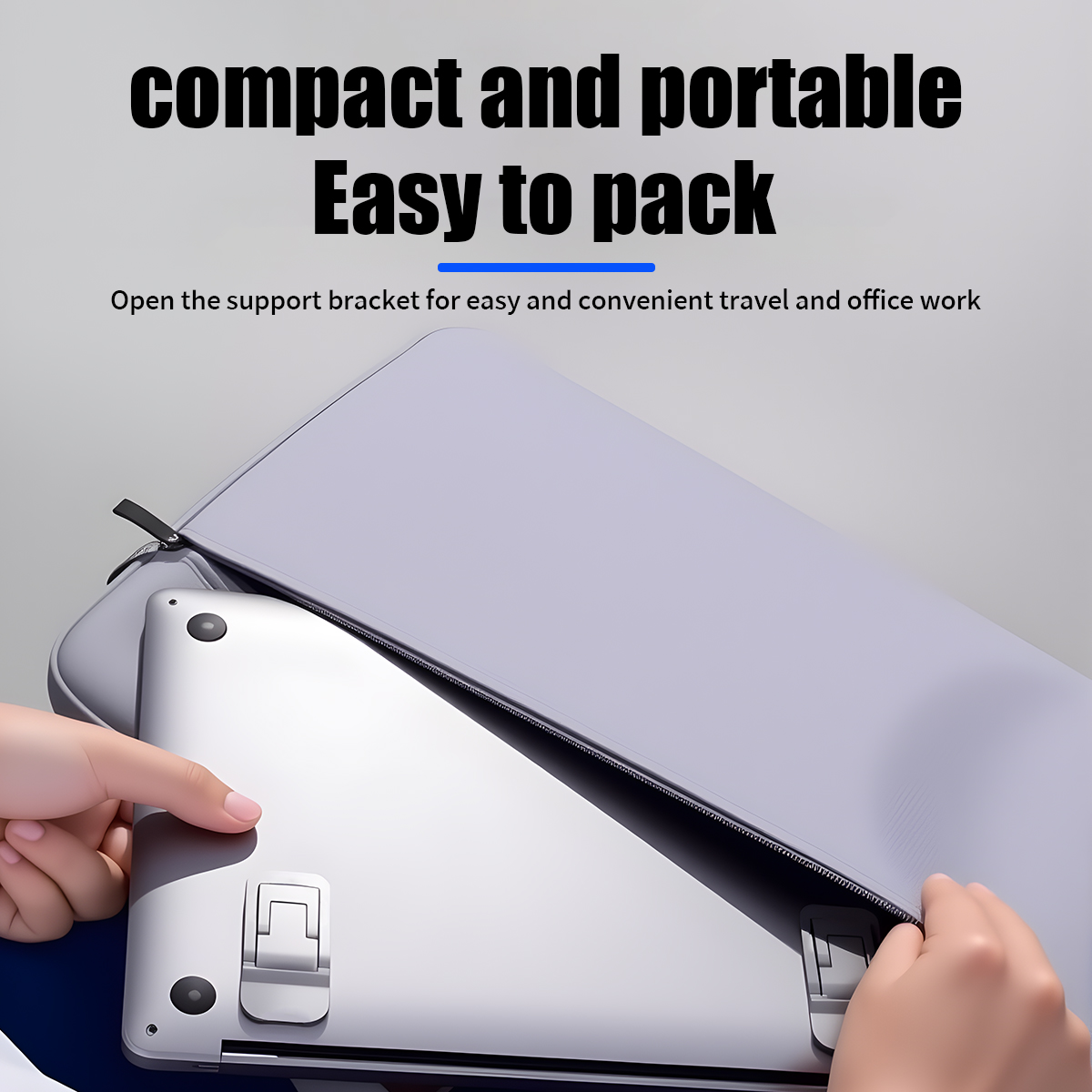 1 Pair Mini Portable Laptop St - Laptop Stand Portable avaliação e preço