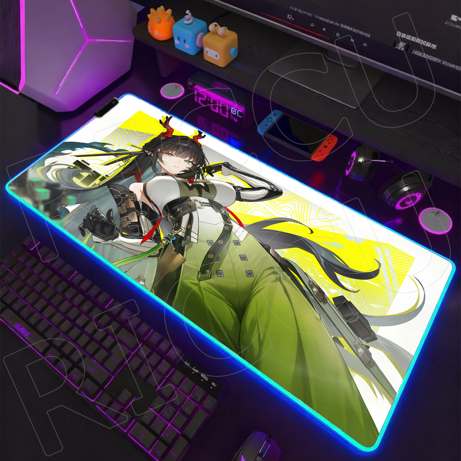 RGB HD XXL Arknights Endfield  - Laptop Accessories For Girls avaliação e preço