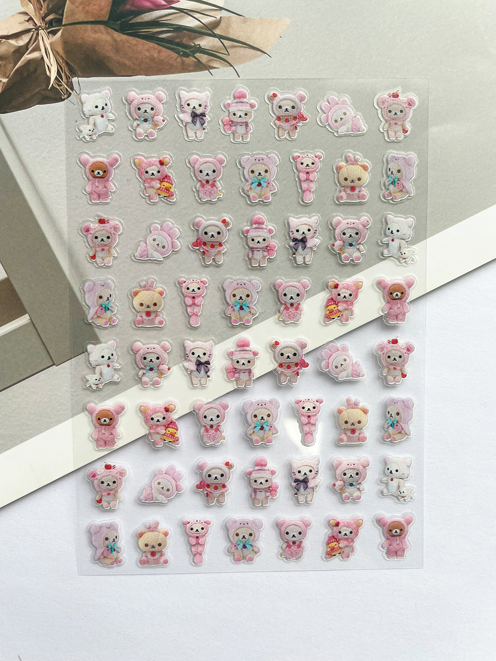 Mini Kawaii Rilakkuma Pvc Post - Laptop Accessories For Gift avaliação e preço