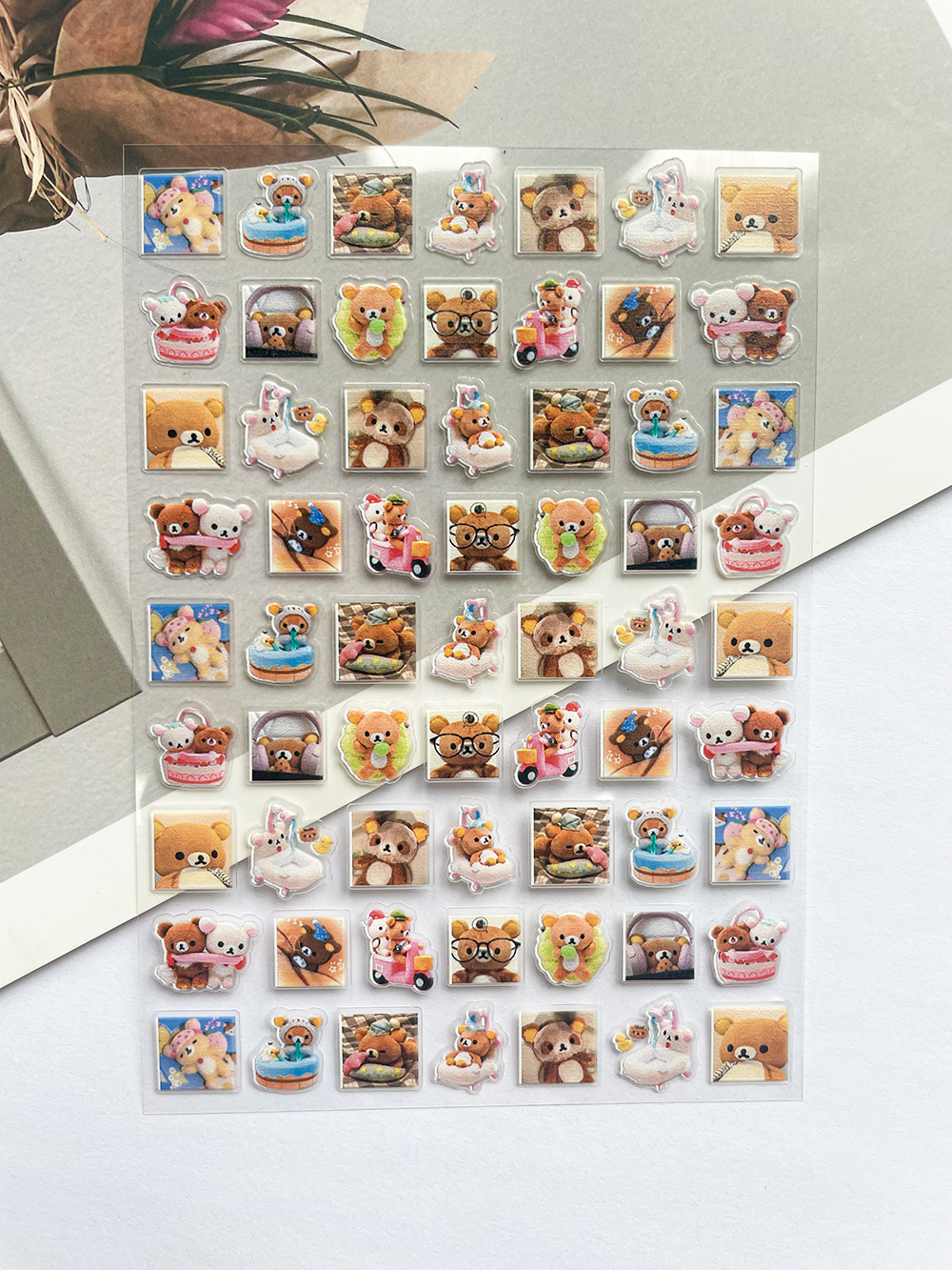 Mini Kawaii Rilakkuma Pvc Post - Laptop Accessories For Gift avaliação e preço