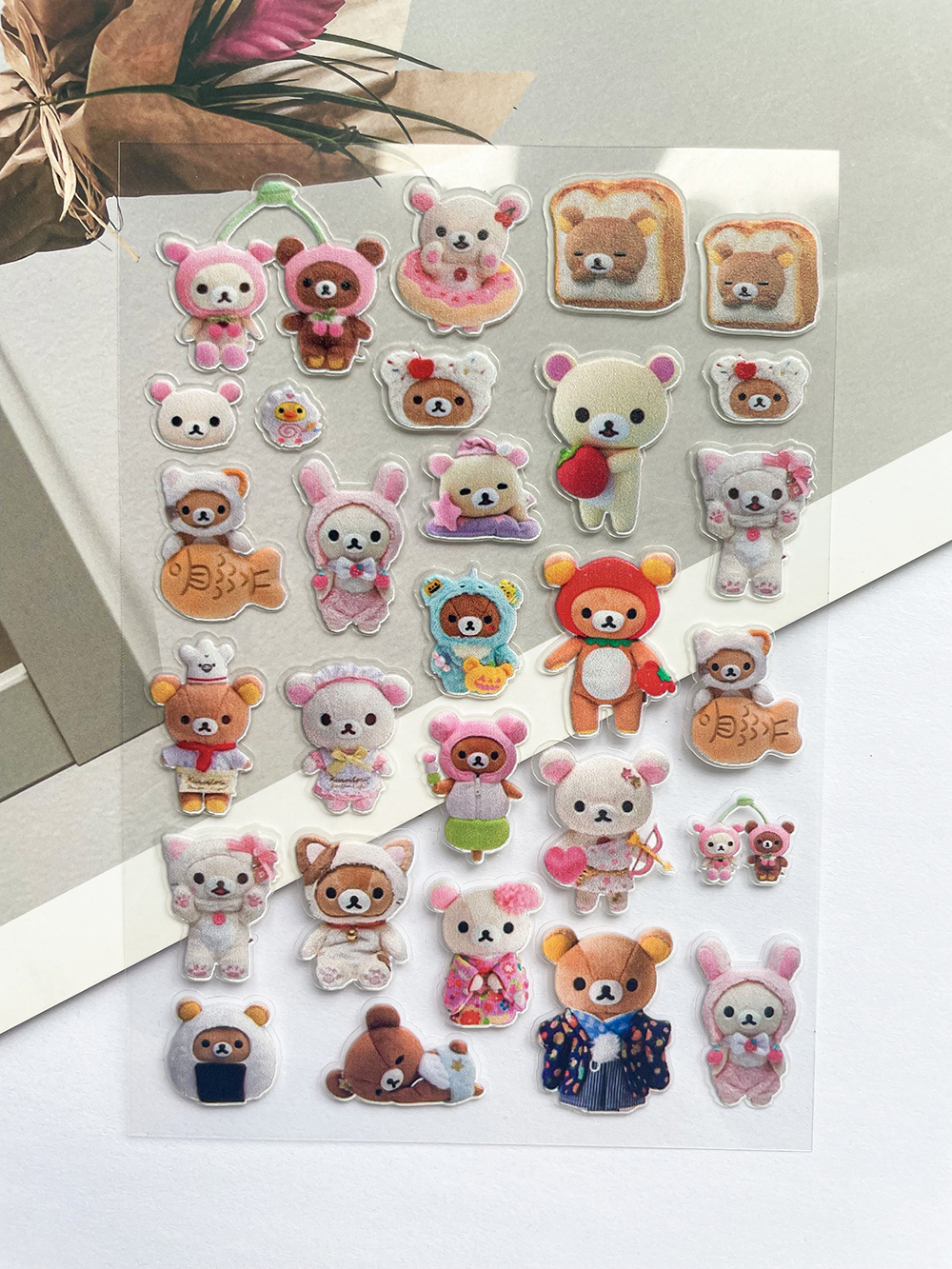 Mini Kawaii Rilakkuma Pvc Post - Laptop Accessories For Gift avaliação e preço