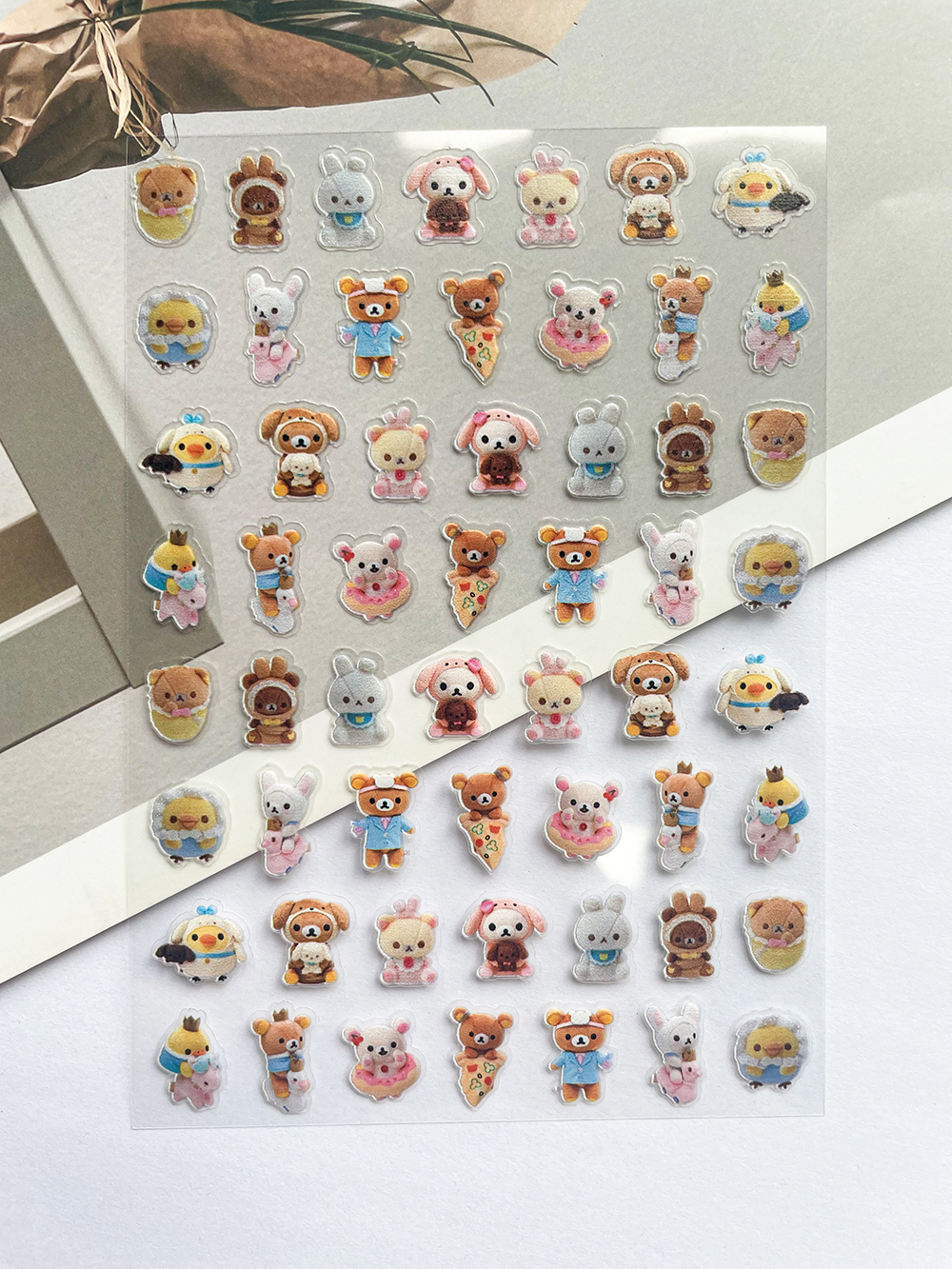 Mini Kawaii Rilakkuma Pvc Post - Laptop Accessories For Gift avaliação e preço