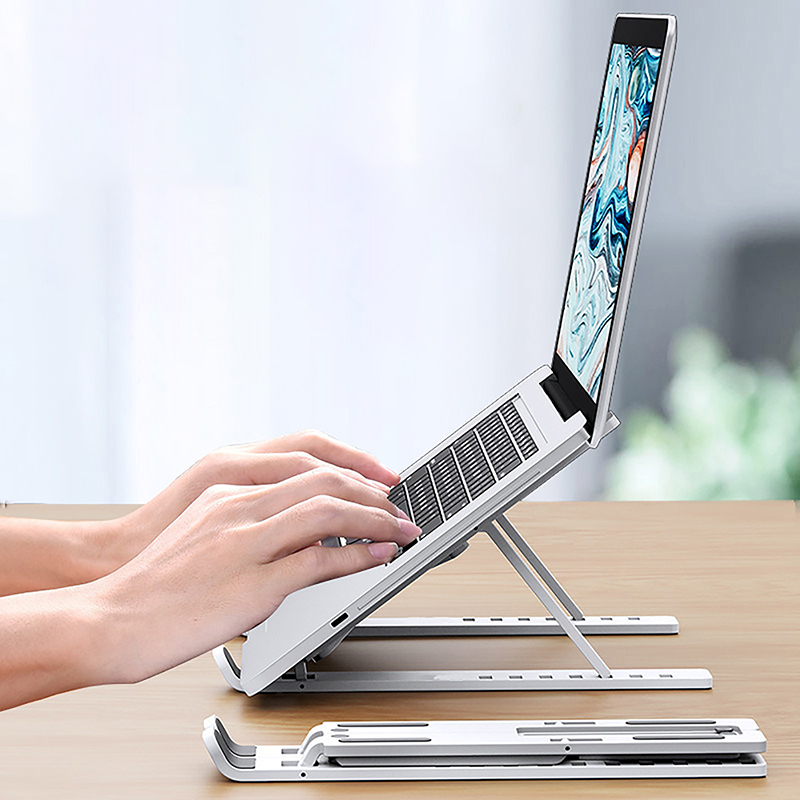 Plastic Laptop Holder Stand Ad - Laptop Stand Portable avaliação e preço