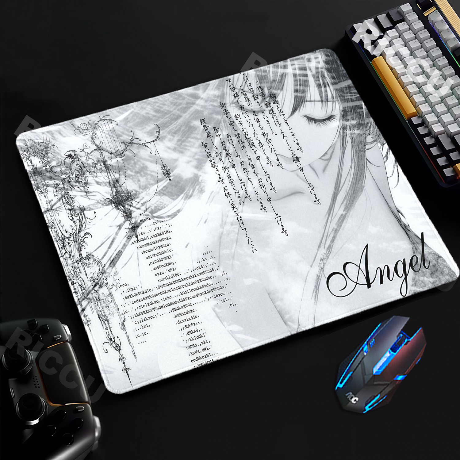 Anime Girl Aesthetics Mouse Pa - Laptop Accessories For Girls avaliação e preço