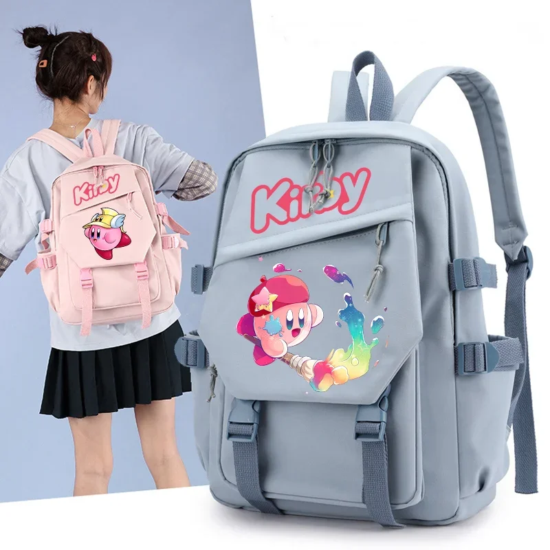 Star Kirbys Backpack Women Sch - Laptop Accessories For Girls avaliação e preço