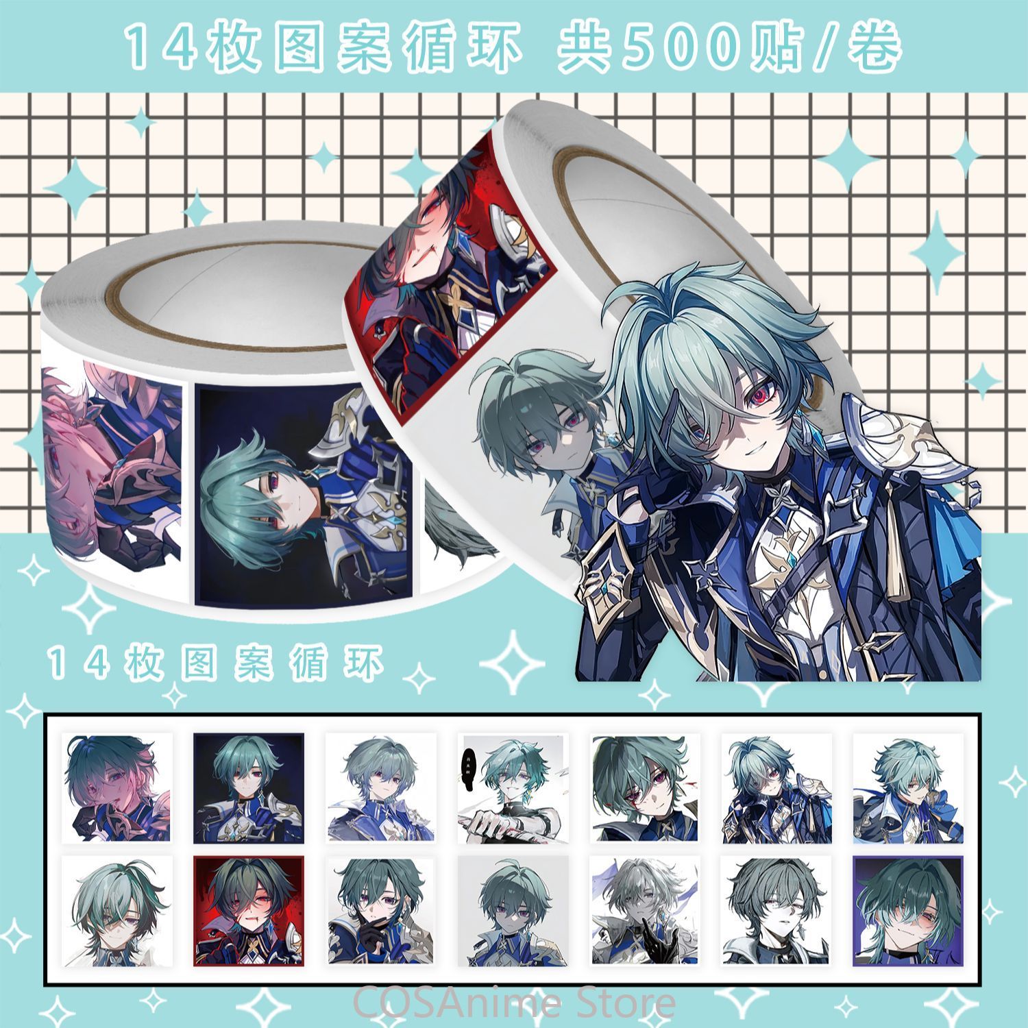 Anime Lohen Genshin Impact Q V - Laptop Accessories For Gift avaliação e preço